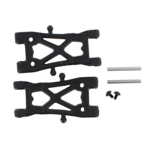 BS213-007 Front/Rear Lower Suspension Arms W/ Pins (Plastic)(Pair) for Blackout models