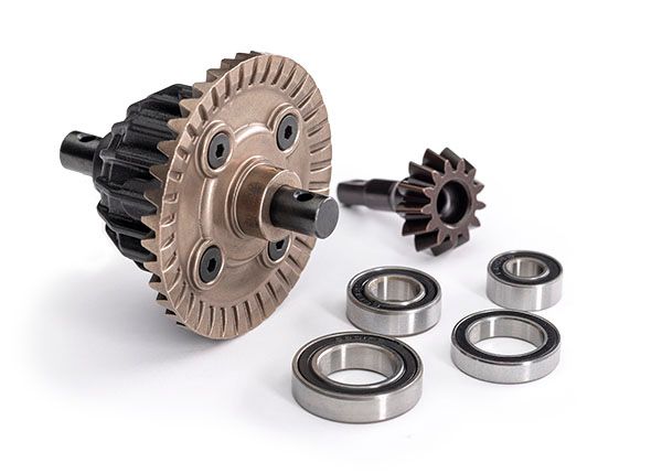 8991 Differential, front, complete (fits Maxx)