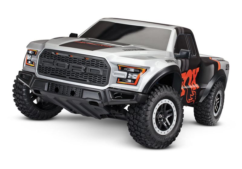 58394-4 - FOX  Ford F-150 Raptor BL-2s: 1/10 scale replica off-road race truck, fully-assembled, waterproof electronics: Ready-To-Race, with TQ 2.4 GHz 2-channel radio system, BL-2s brushless power sy