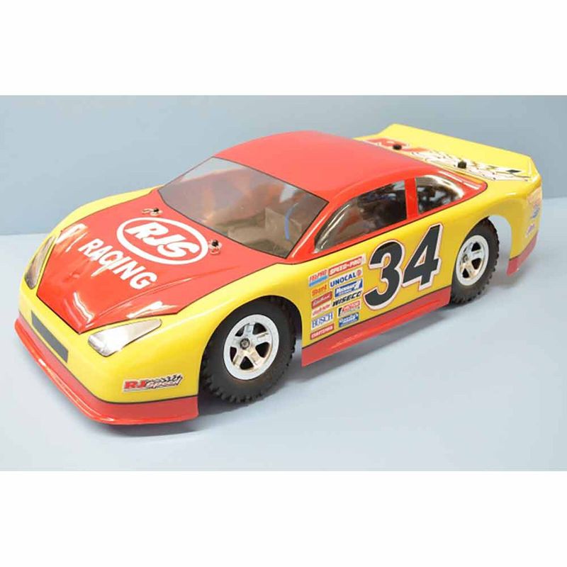 RJS1068  RJ Speed Late Model Stock Car SC Truck Body (Clear)