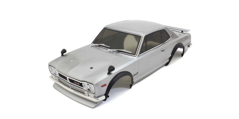 KYOFAB606SL Kyosho Nissan Skyline 2000 GT-R Pre-painted Body (Silver)