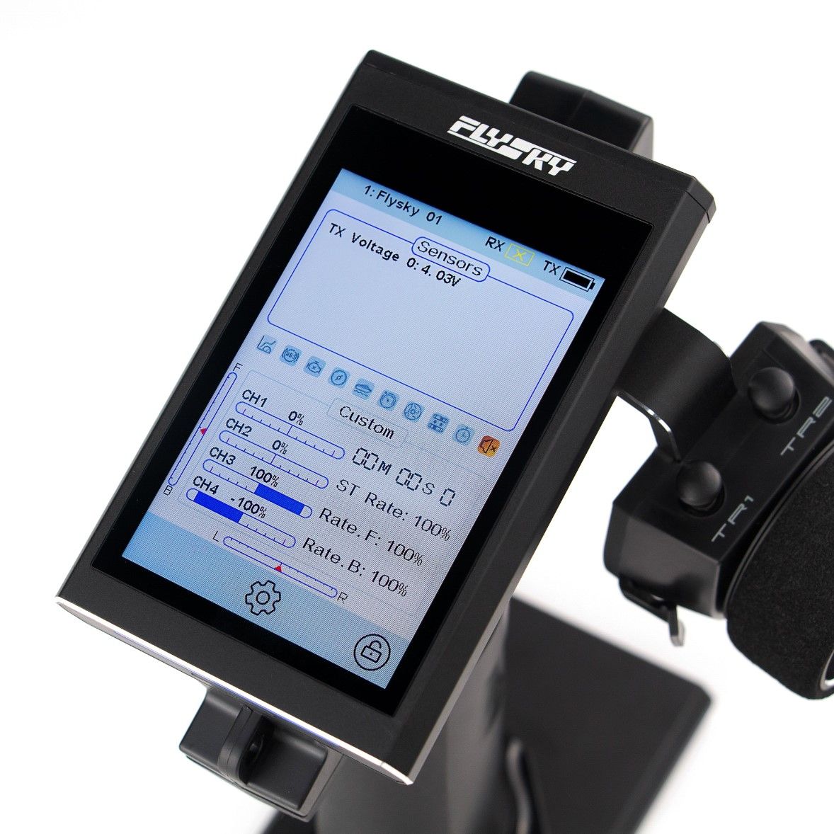 FSY-NOBLE+ Flysky Noble NB4+ AFHDS3 8-Channel 2.4GHz Radio System w/FGr4B Receiver