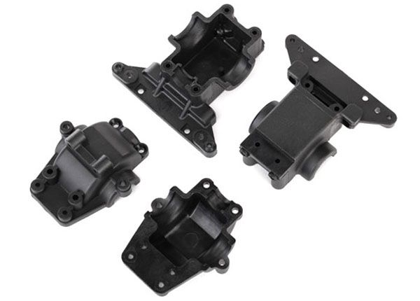 7530  Bulkhead, front &amp; rear / differential housing, front &amp; rear, fits Latrax Rally, Prerunner and Teton