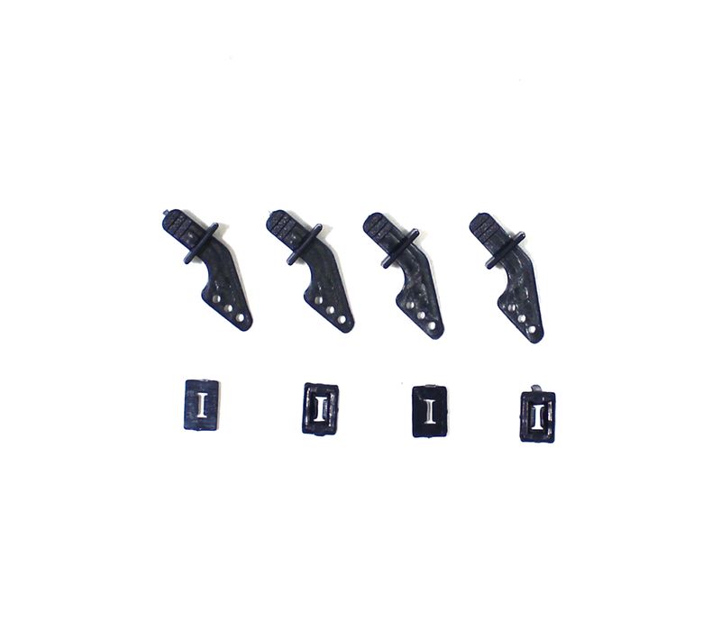 RGRA1186 Servo Arms (Set of 4); Tempest 600, Super Cub MX4, Micro Warbirds