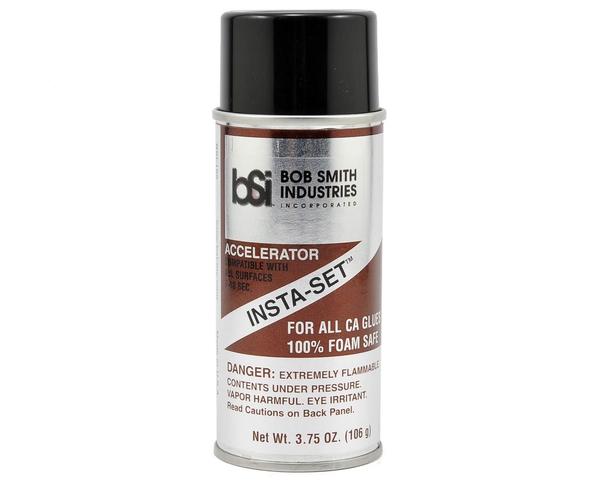 BSI155 Bob Smith Industries INSTA-SET Foam Safe Accelerator Aerosol Spray (3.75oz)
