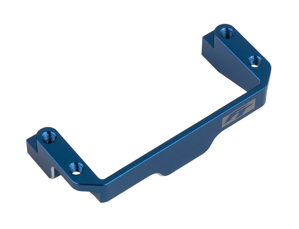 ASC92456  RC10B7 FT One-Piece Servo Mount, Blue Aluminum