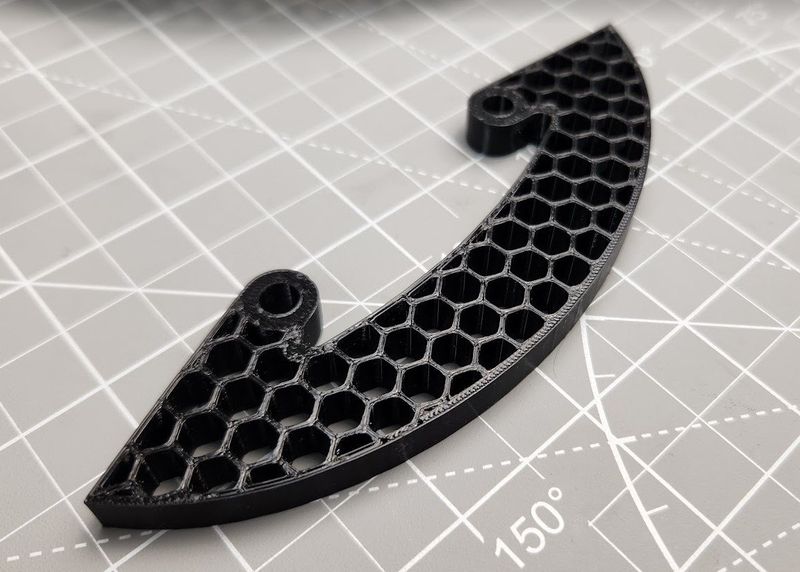 CLN3085 3D Printed GT12 bumper (MetriCKs)