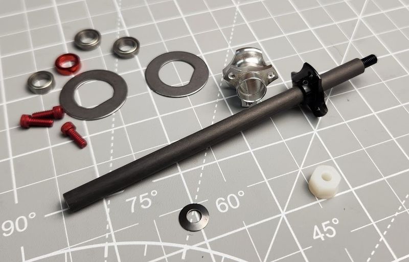 CLN4220  1/12th differential kit w/carbon axle