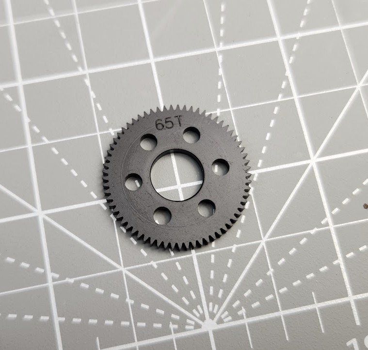 CLN64165 65T 64P Machined Spur Gear