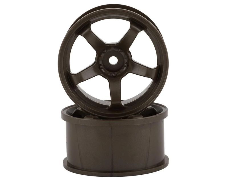 TDW-EW-0108BR Topline M5 Spoke Drift Wheels (Matte Bronze) (2) (8mm Offset) w/12mm Hex