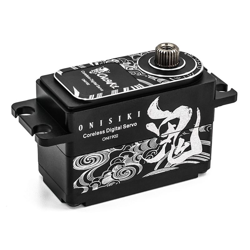 ONI1902 Onisiki Full Aluminum Case Low Profile Coreless Drift Servo