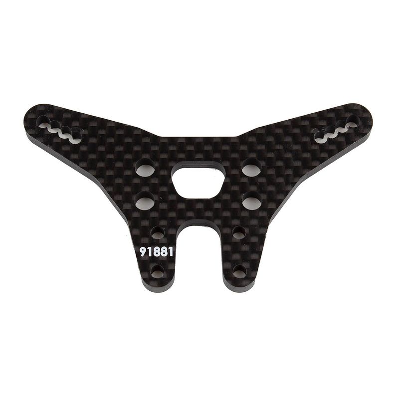 Team Associated RC10B6.3 Carbon Fiber &quot;Wide Gull-Wing&quot; Rear Shock Tower