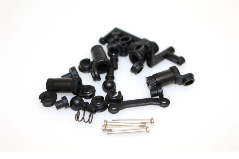 RGRC2459 Shock &amp; Steering Assemblies; Mini Trek