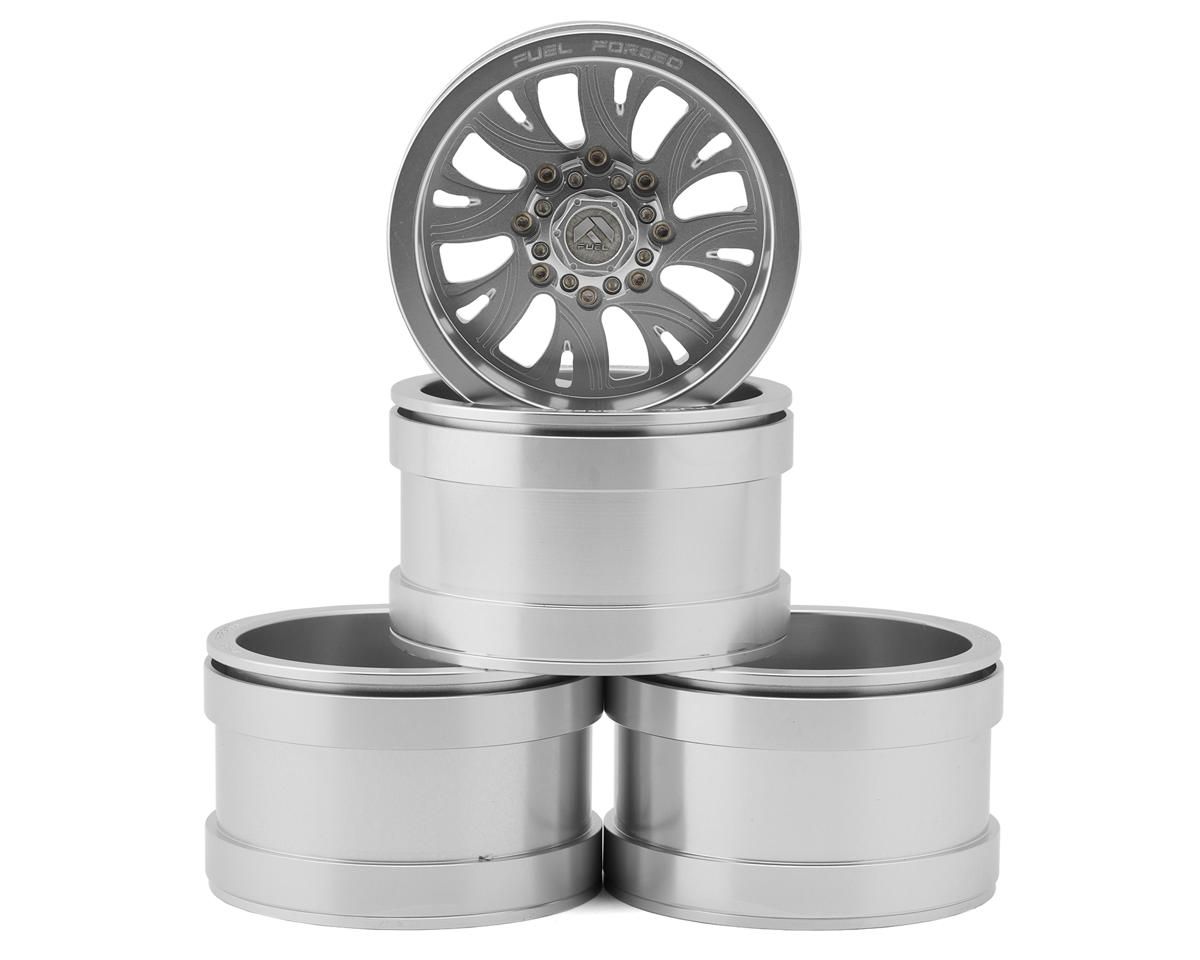 RC4ZW0034 RC4WD Fuel Offroad FF41 8 Lug Deep Dish 2.2&quot; Wheels (Silver) (4)