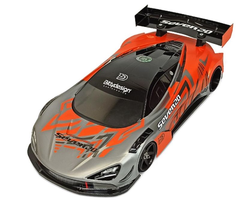 BDYGT12-S20 Bittydesign Seven20 GT12 1/12 On-Road Body (Clear) (SupaStox Class)