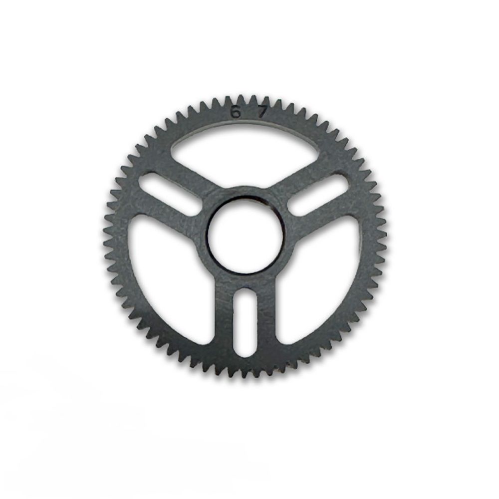 EXA4867 Exalt X-tra Light-Speed Machined Delrin 48p Spur Gear, 67T
