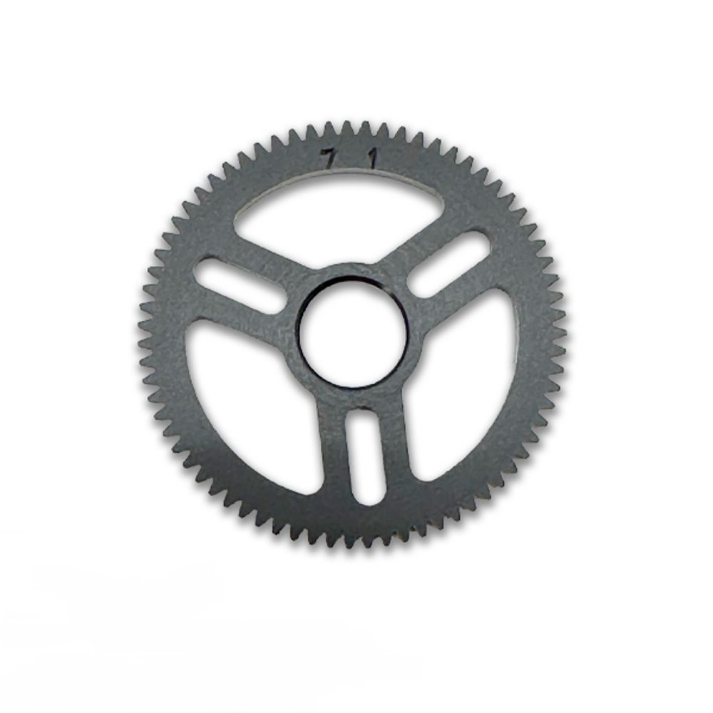 EXA4871 Exalt X-tra Light-Speed Machined Delrin 48p Spur Gear, 71T