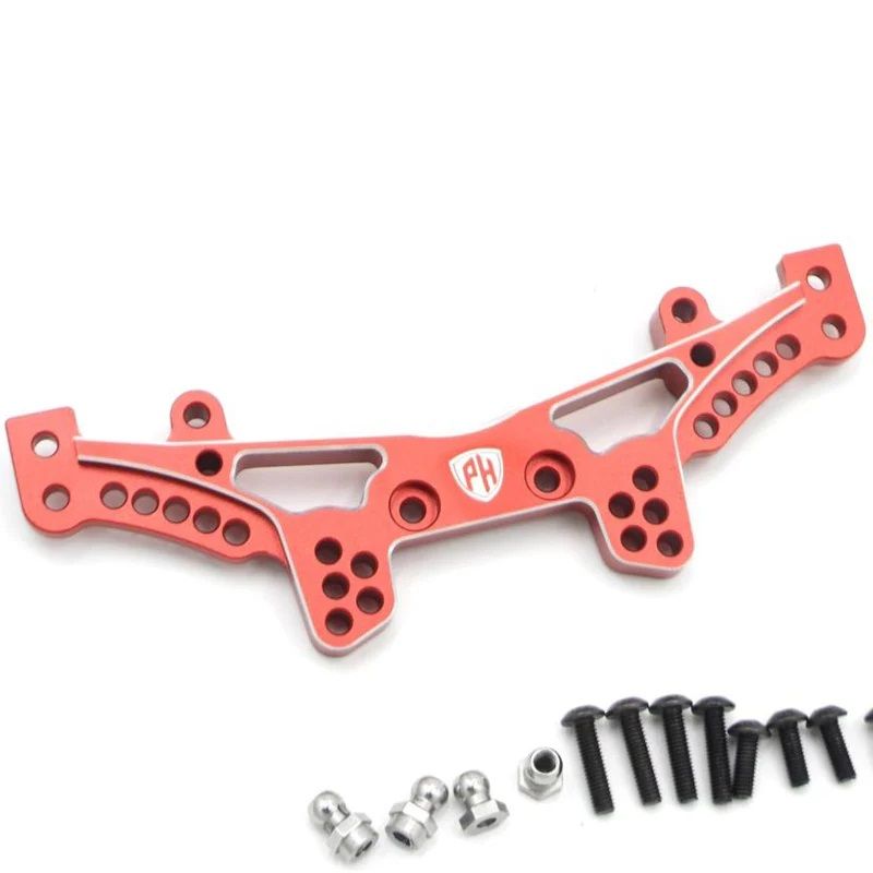 PHB6605RED Powerhobby  Aluminum Rear Damper Stay, Red for MST RMX 2.5