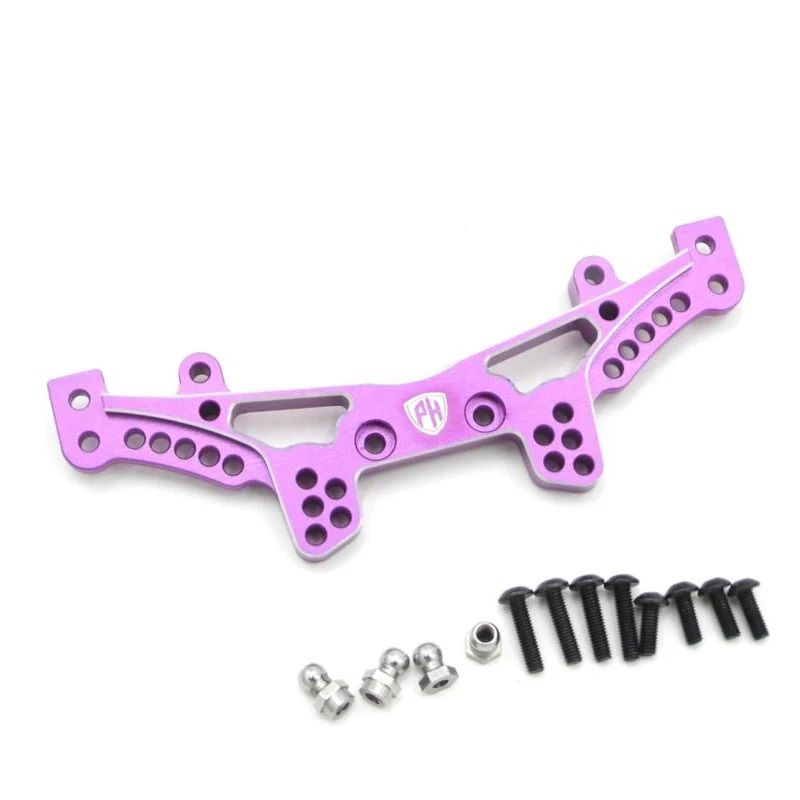 PHB6605PURPLE Powerhobby Aluminum Rear Damper Stay, Purple, for MST RMX 2.5