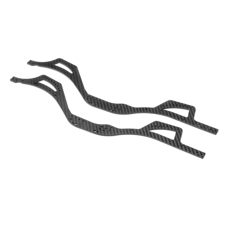 AXI331000 Carbon Chassis Rail Set: PRO
