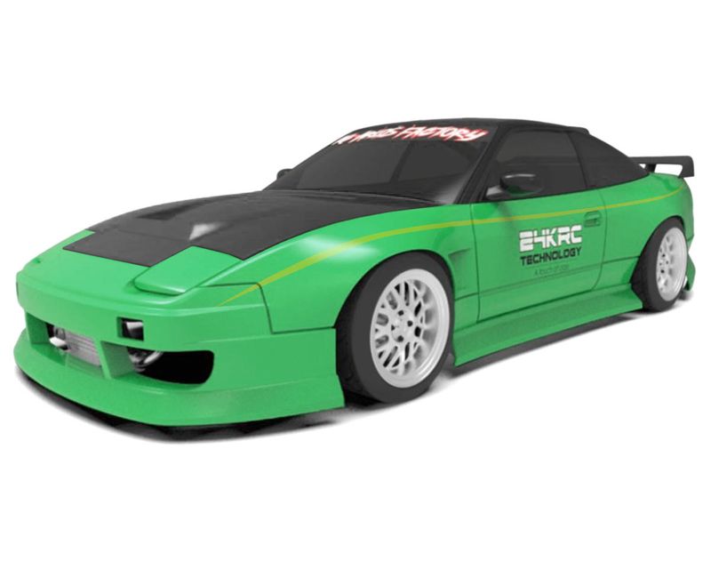 TAF10000 24K RC Technology 1/10 &#39;98 240sx S13 BN Sports Body (Clear) (257mm Wheelbase)