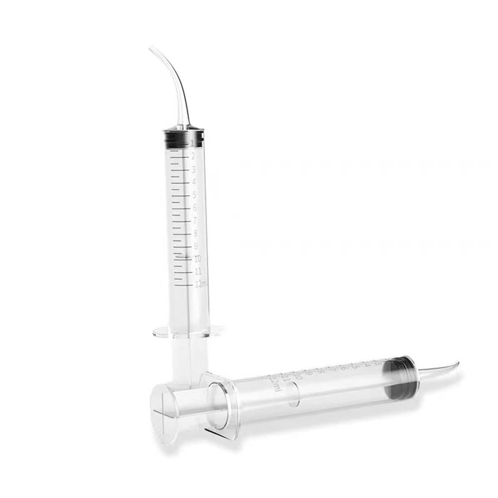 Syringe with Curved Tip