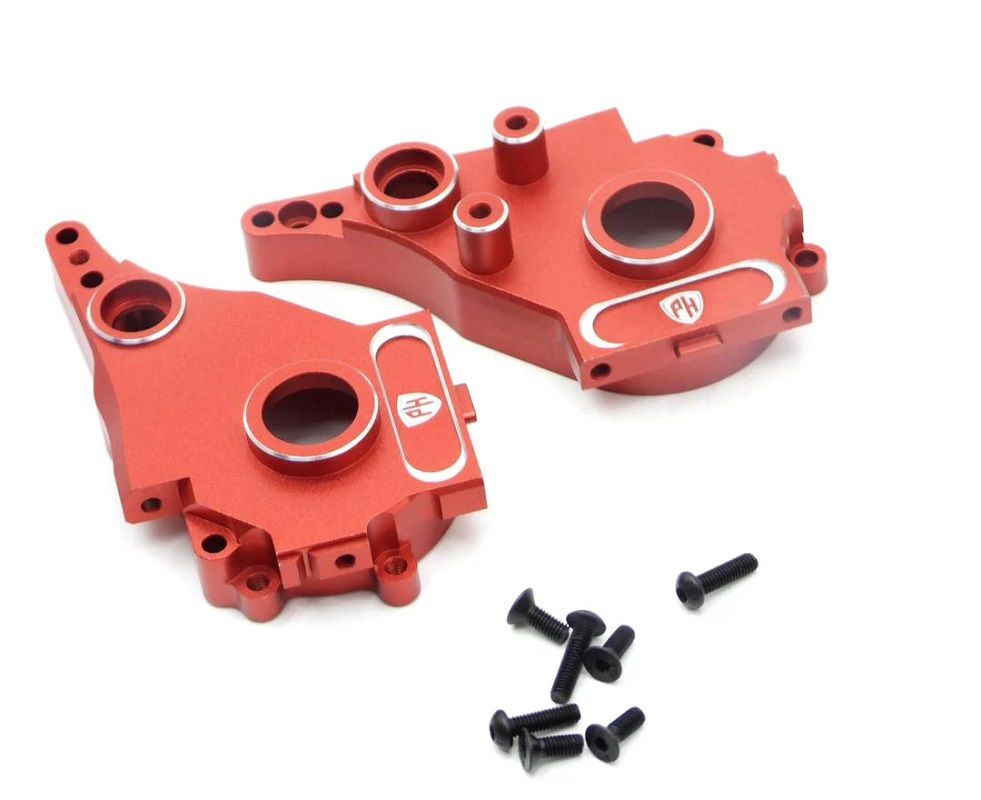 PHB6724RED Aluminum Rear Gearbox Set, for MST RMX 2.5