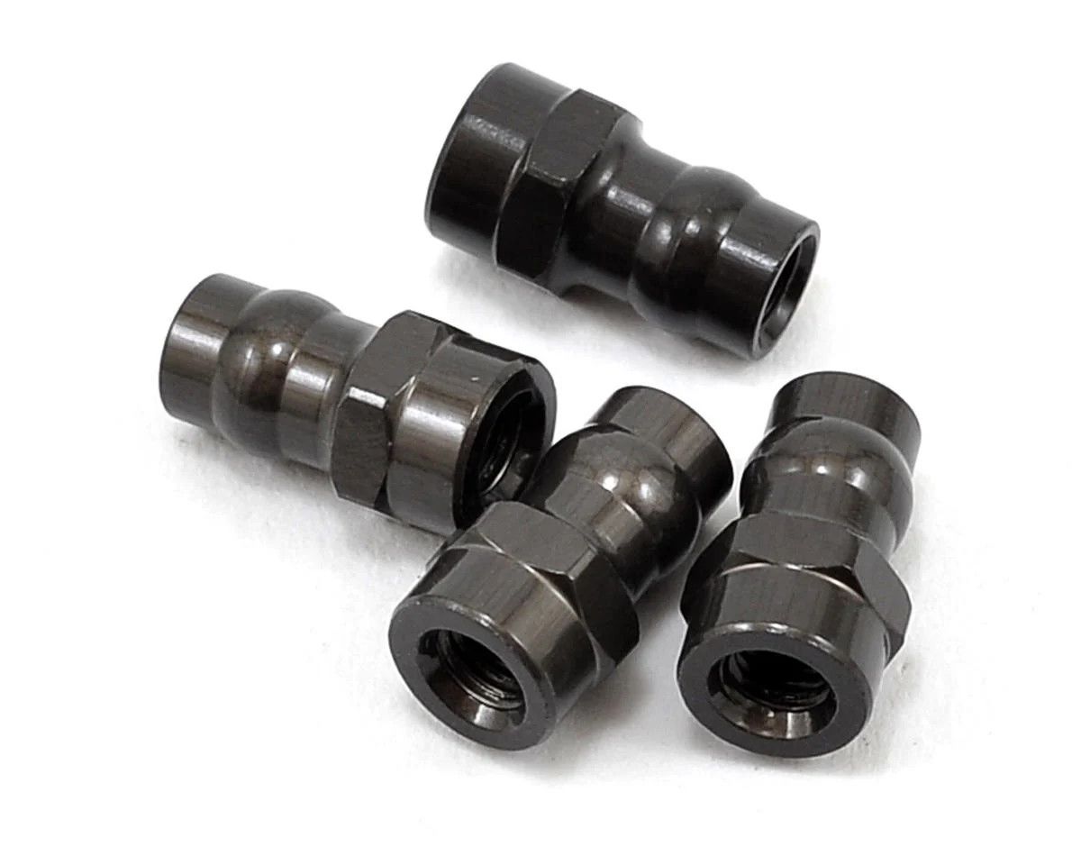 YOKYS-8BHA Yokomo Aluminum Hard Coated Shock Cap Ball Set