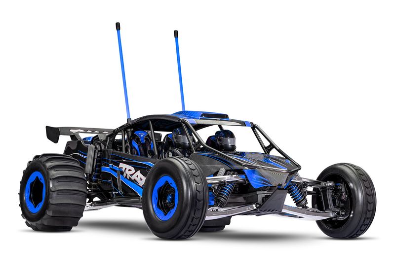 109076-4 - BLUE Pro Scale 2WD Sand Car. Fully assembled, Ready-To-Race, with TQi 2.4 GHz radio system, VXL-8s brushless power system, and Replica Funco clipless body.