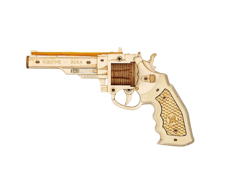ROELQ401 Robotime Justice Guard Gun Models; Corsac M60