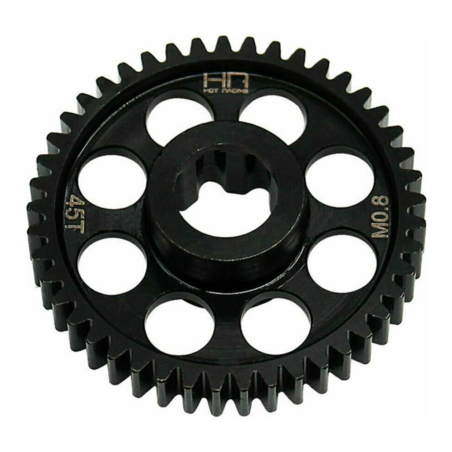 HRASMMX45M08 Hot Racing Traxxas Mini Maxx® Mod 0.8 Hardened Steel Spur Gear (45T)