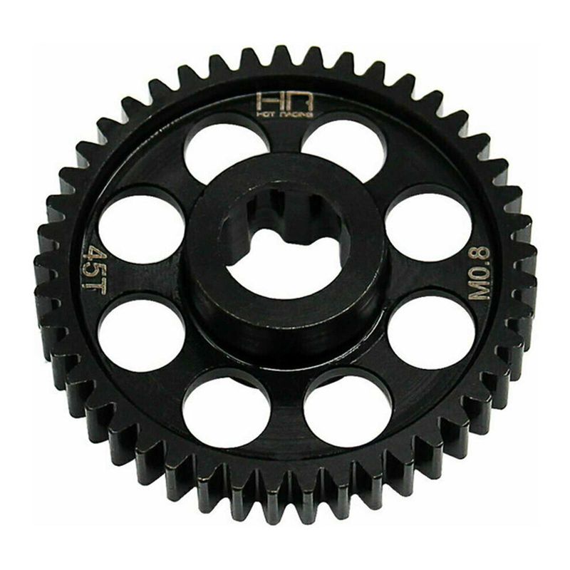 HRASMMX45M08 Hot Racing Traxxas Mini Maxx® Mod 0.8 Hardened Steel Spur Gear (45T)