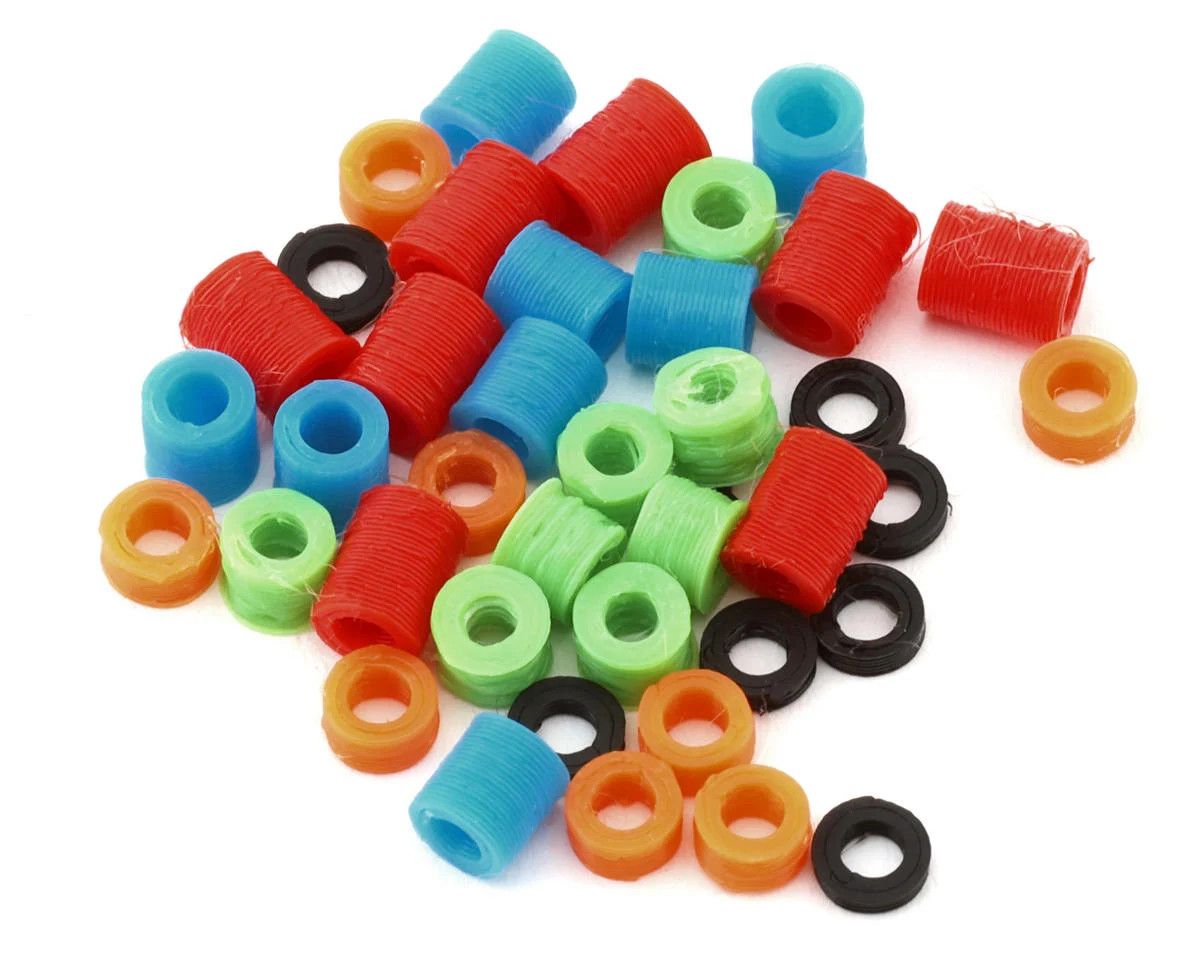 HFB02012 HackFab Losi Mini-T 2.0/B Internal Shock Spacer Limiters (40)