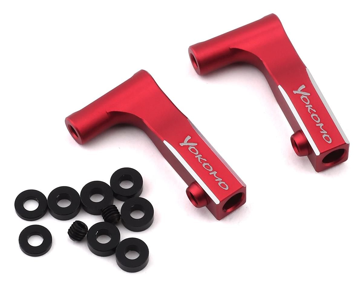 YOKY2-R08FUIA Yokomo YD-2 Aluminum Front Upper L Arm Kit (Red)
