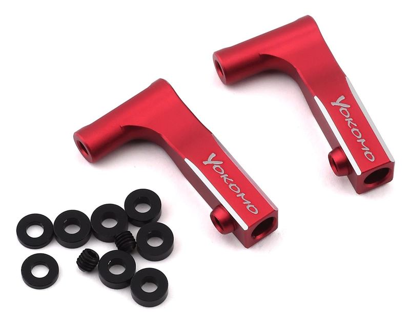YOKY2-R08FUIA Yokomo YD-2 Aluminum Front Upper L Arm Kit (Red)