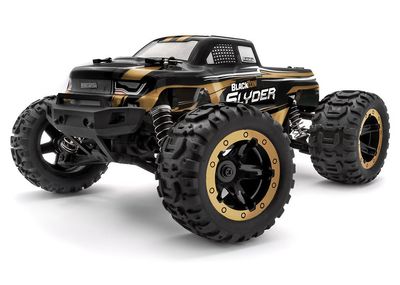BZN540101 BlackZon Slyder MT 1/16th RTR 4WD Electric Monster Truck - RTR - Gold