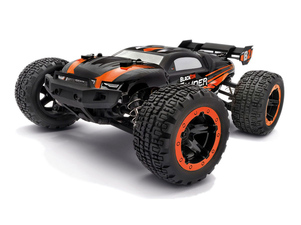BZN540097 BlackZon Slyder ST 1/16 4WD Electric Stadium Truck - Orange