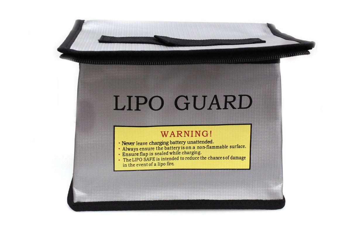 RCE2105 Lipo Battery Charging Safety Bag 215x145x165mm with Zipper