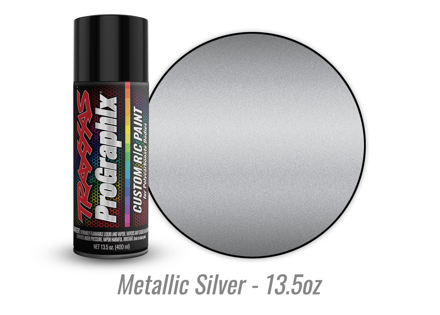 5073X - Body paint, ProGraphix™, metallic silver (13.5oz) single