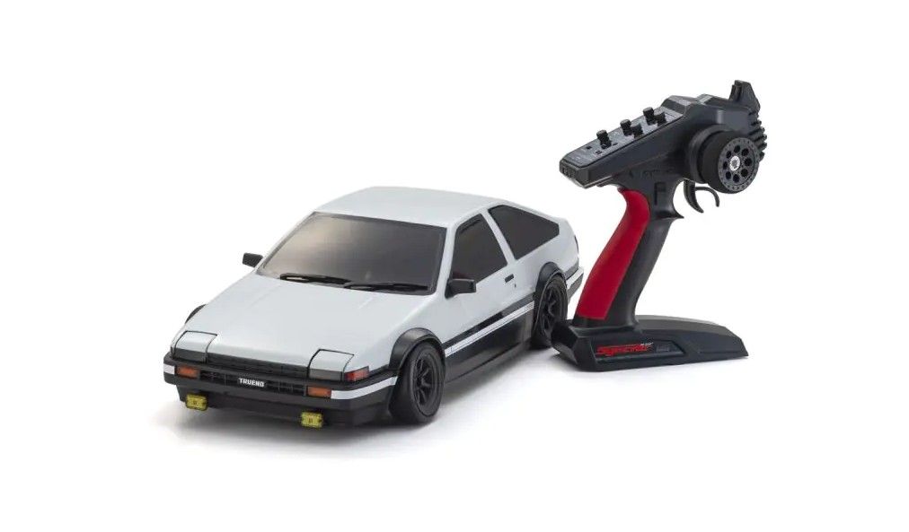 KYO34501T1 Kyosho 1/10 Electric 2WD Fazer FZD2 Toyota Trueno AE86 White
