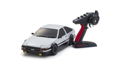 KYO34501T1 Kyosho 1/10 Electric 2WD Fazer FZD2 Toyota Trueno AE86 White