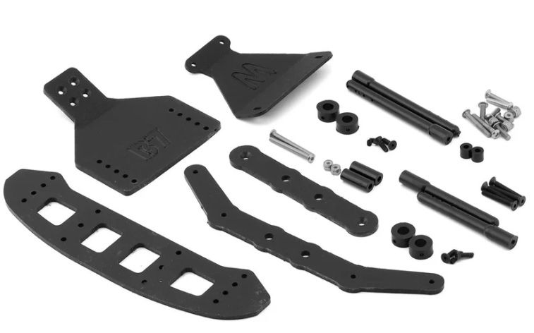 MCA922 McAllister Racing Team Associated RC10B7 Front &amp; Rear Body Mounting Kit