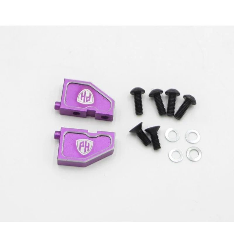 PHB6606PURPLE Aluminum Servo Mount, Purple, for MST RMX 2.5  (MST # 230092)