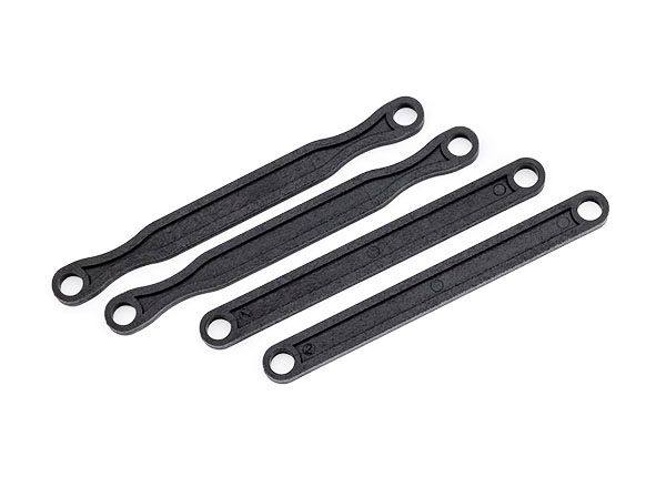 6748-BLK  Camber link set (plastic/ non-adjustable) (front &amp;rear) (black)