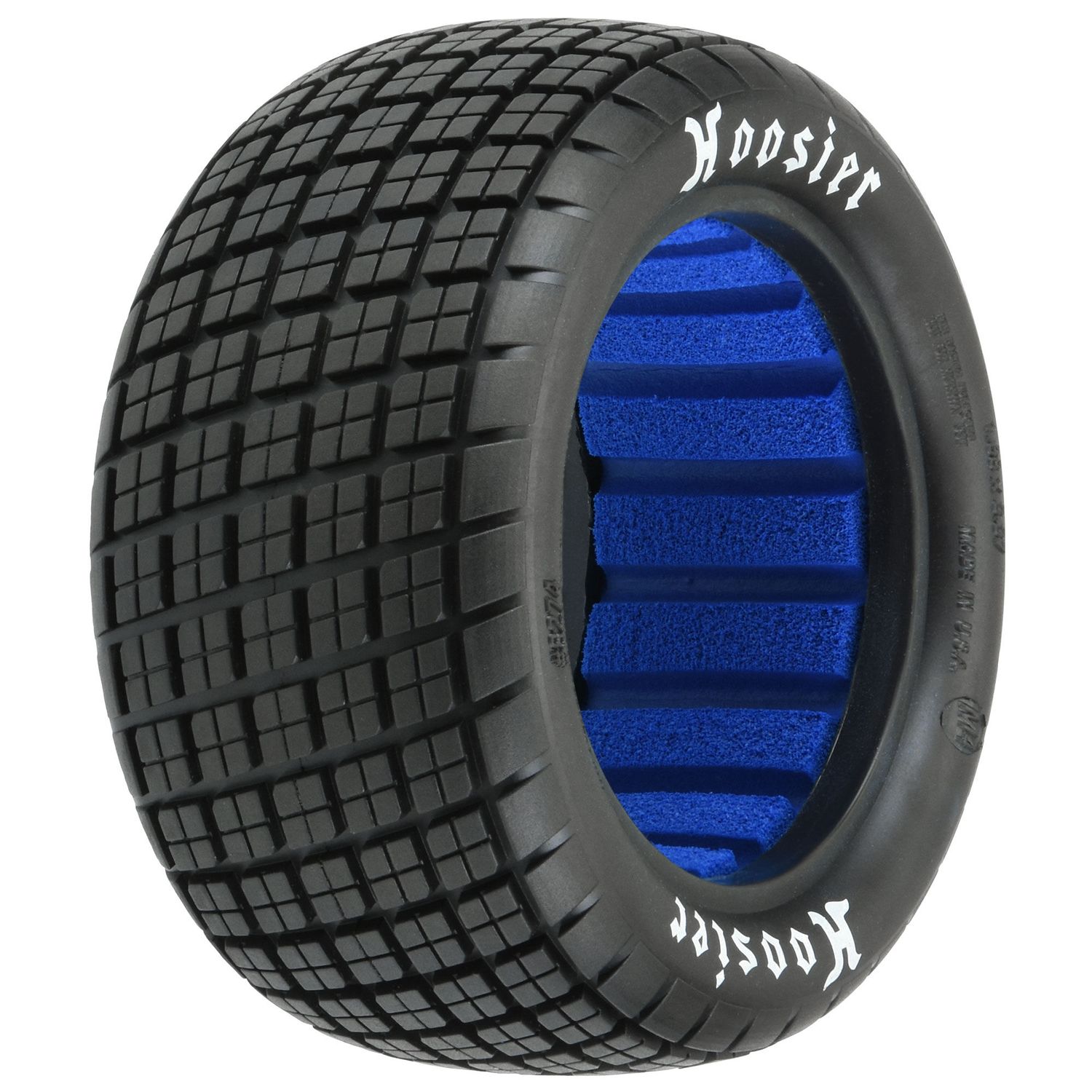 PRO827402 1/10 Hoosier Angle Block M3 Rear 2.2&quot; Dirt Oval Tires (2)