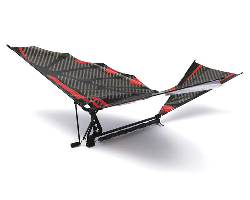 PYSXP04001 PlaySTEM Iron Bird II Rubber Band Plane Ornithopter (Dark Wings)