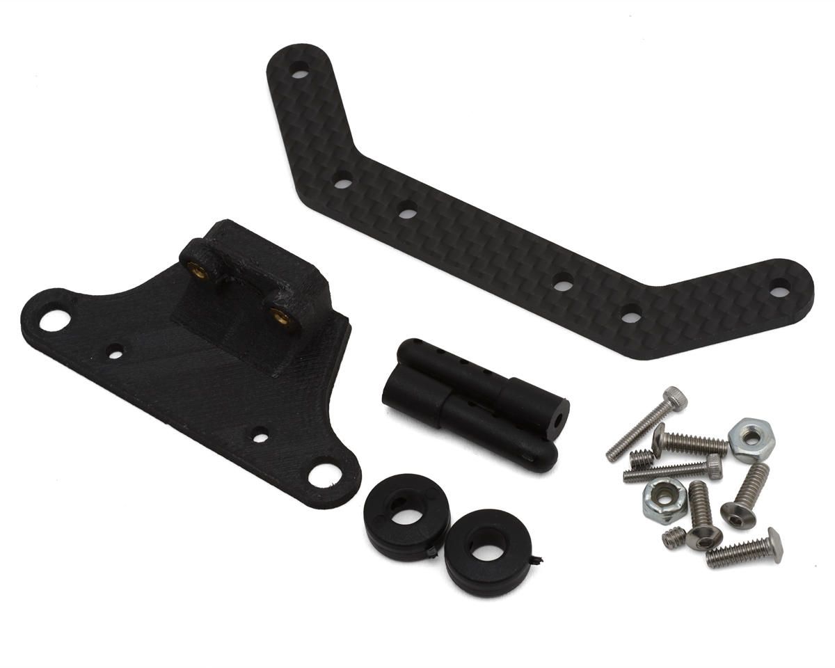 HFB02058 HackFab Losi Mini-B EDM Rear Body Mount Set (Complete Kit)
