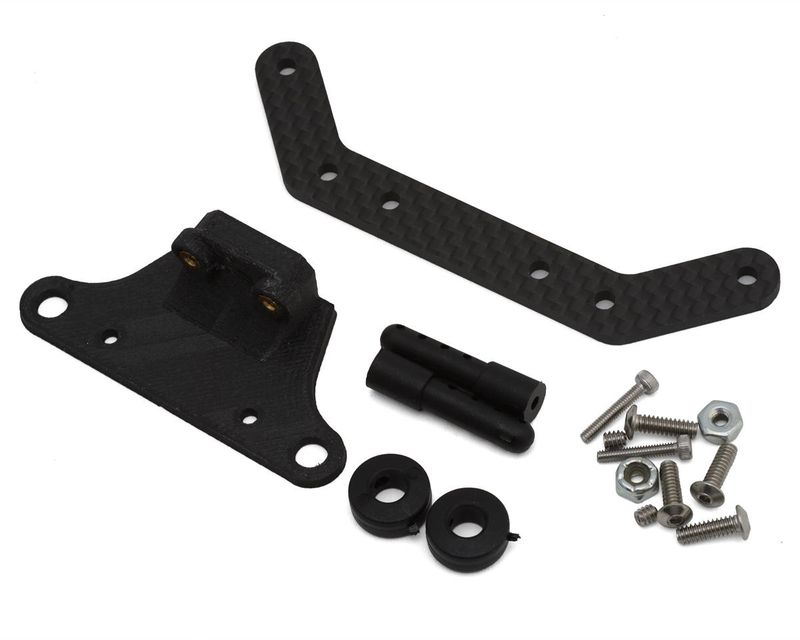 HFB02058 HackFab Losi Mini-B EDM Rear Body Mount Set (Complete Kit)