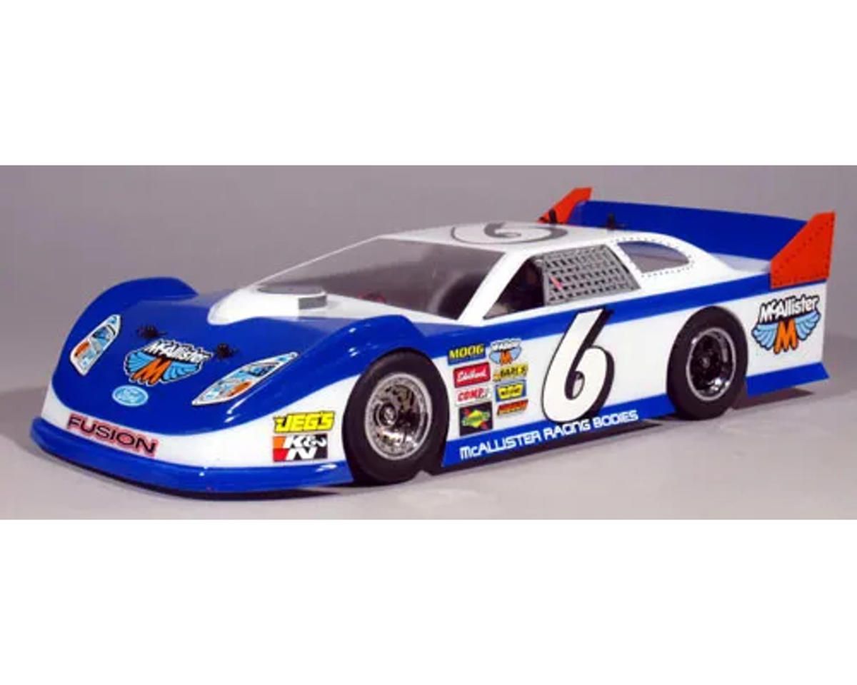 MCA269 McAllister Racing Greenville 1/18 Late Model Body (Clear  .030)