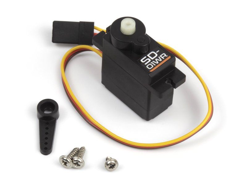 HPI160833 HPI SD-01WR Micro Servo (6.0V/1kg/Plastic Geared) for Venture18
